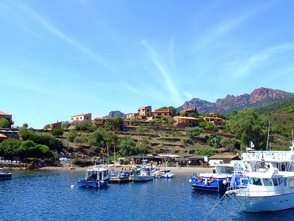 Village de Galeria en Corse